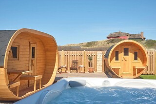 Sauna & Jacuzzi hos Klitmøller Spa
