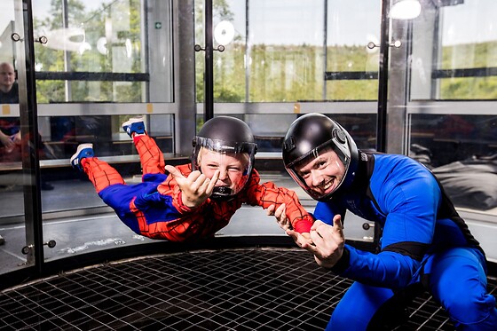 Adrenalin & Eventyr - Deluxe for 1 hos Copenhagen Air Experience